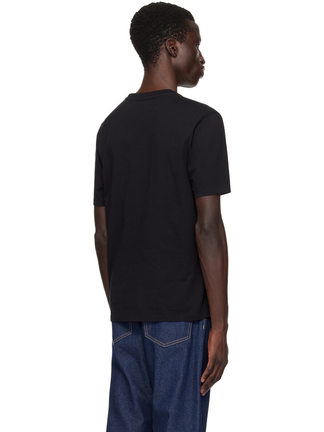 Black Fox Head T-Shirt - 3