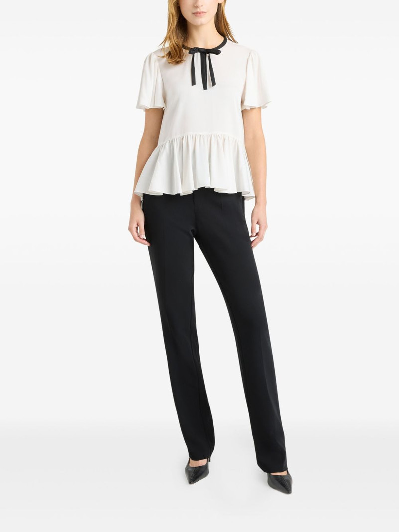 Cinq à Sept Heloise ruffled tie top outlook