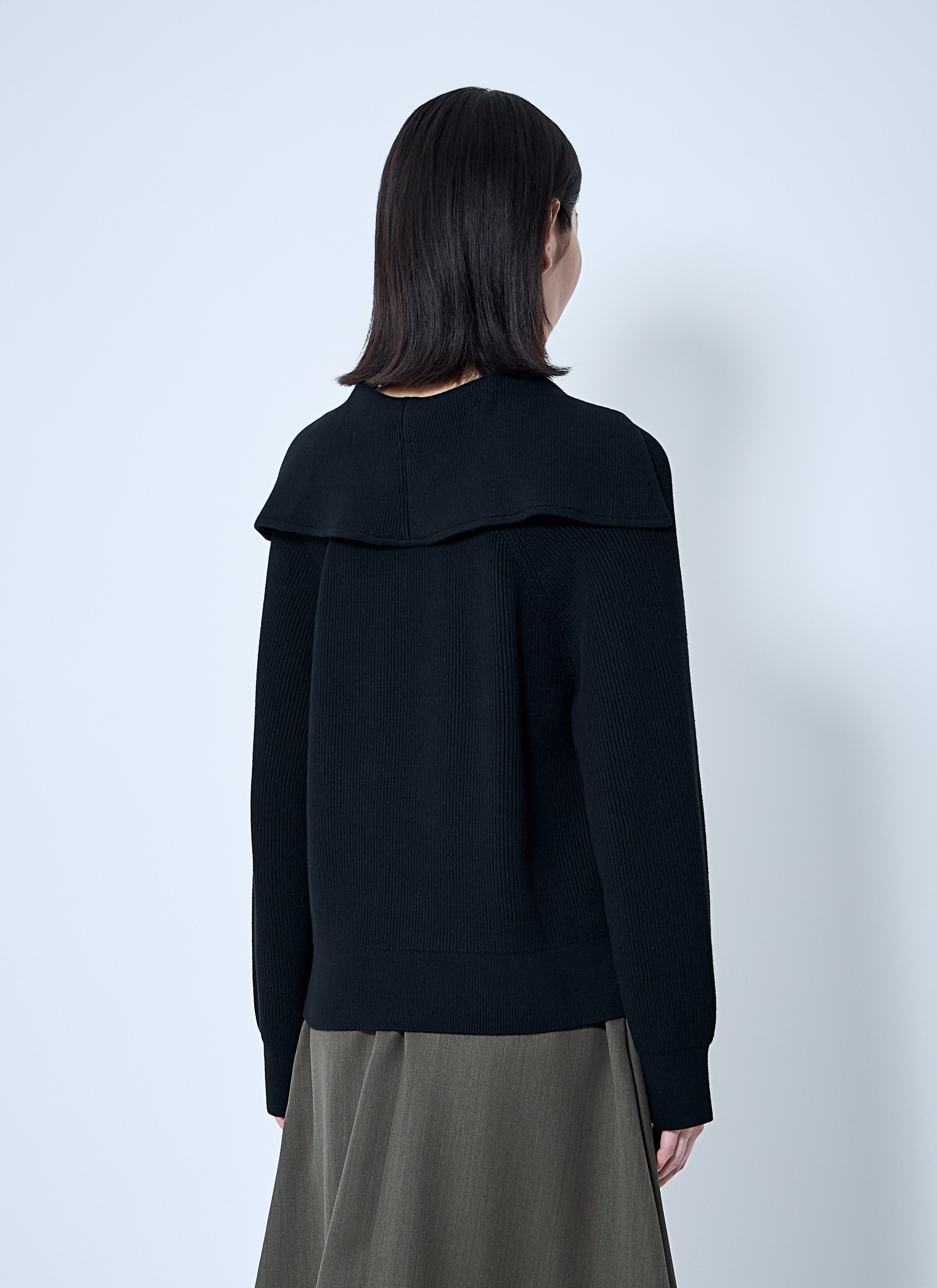 Bottega Veneta Women Ribbed Cotton Sweater - 4
