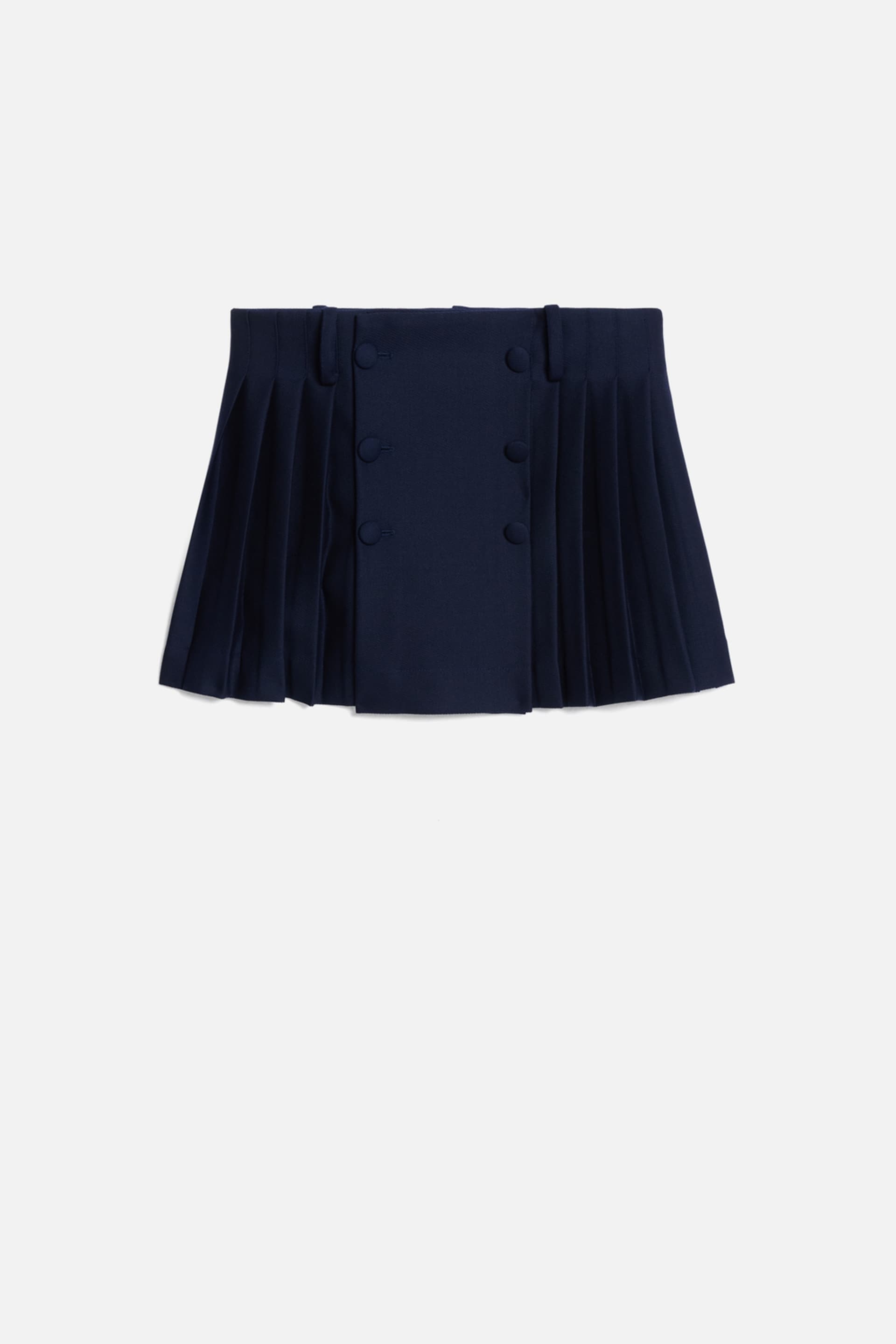【WOOHWA】ANNA BUTTON WRAP SK Annhoo Summer Skirts for Women Button down High Waist