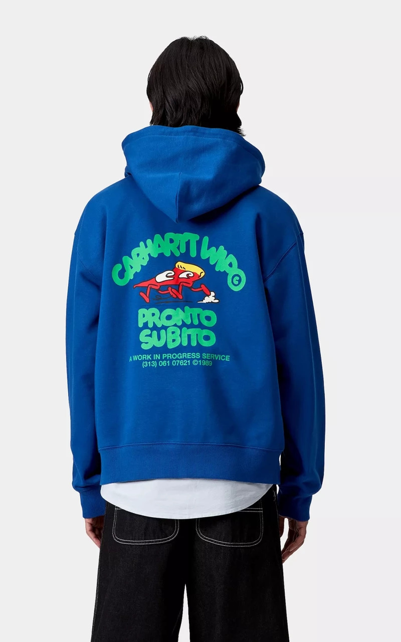 HOODED PRONTO SWEAT JACKET WOLFSBANE - 4