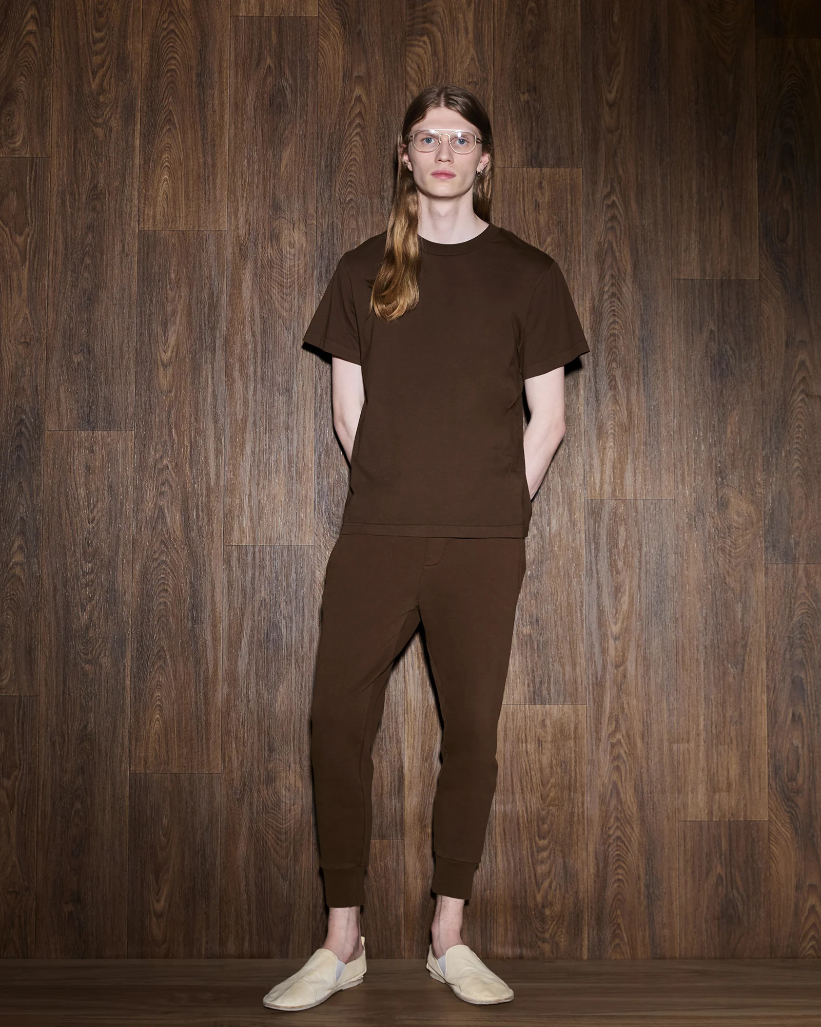 SLIM SWEATPANT BRUNETTE - 2