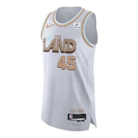 Nike x NBA Donovan Mitchell Cleveland Cavaliers Jerseys 'White' DQ0239-100 - 1