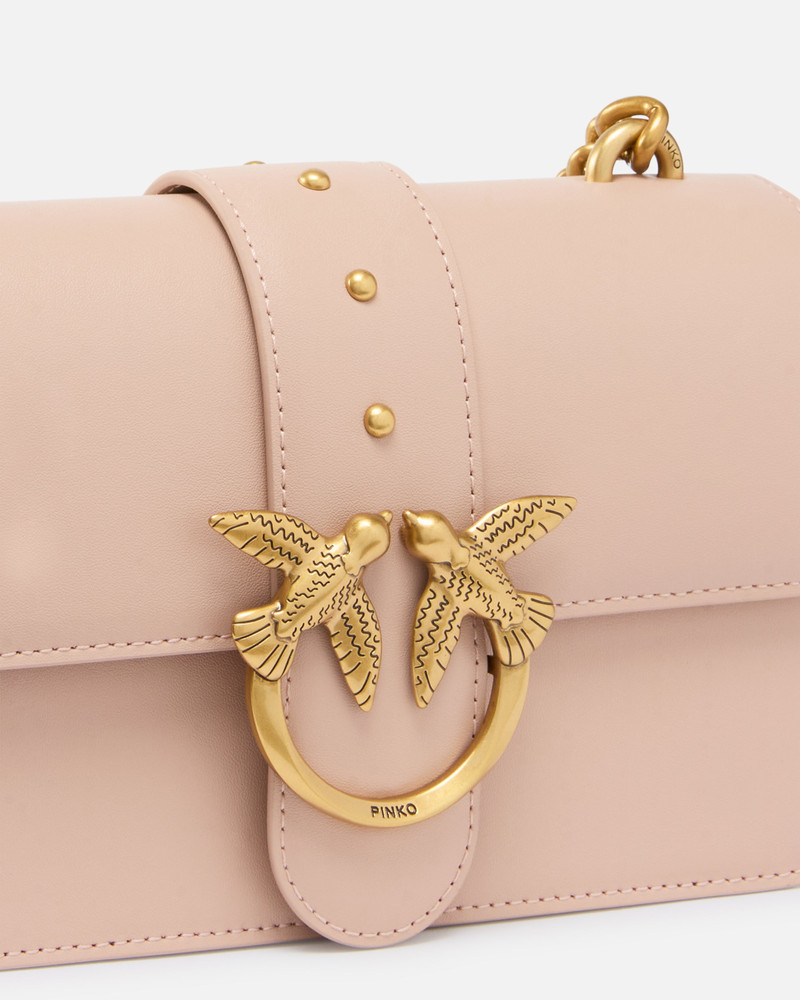 SMALL SHOULDER BAG LOVE BAG ONE SIMPLY IN LEATHER 3