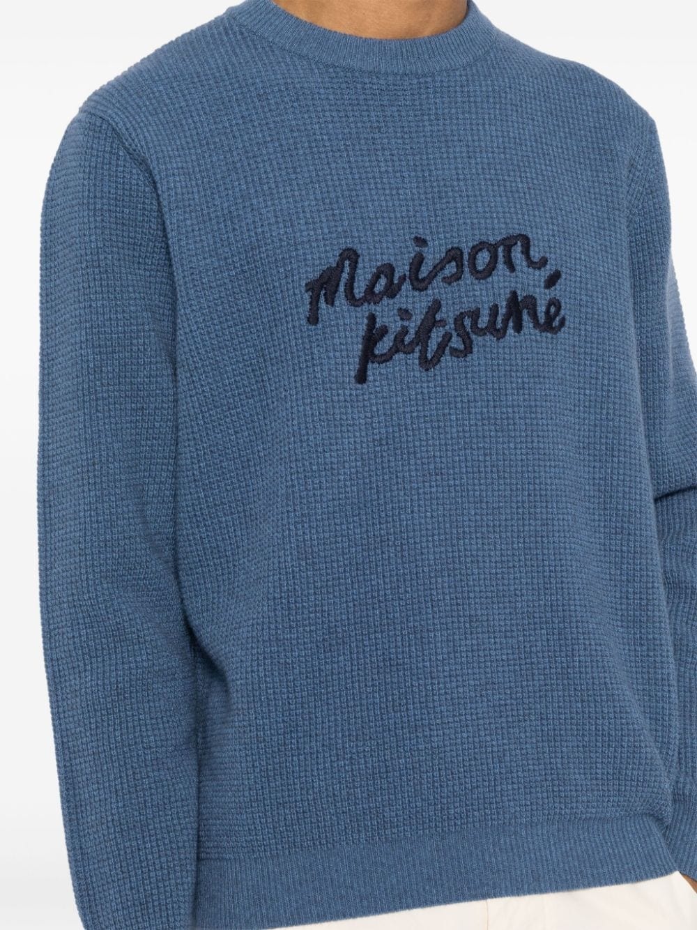 Maison Kitsune Handwriting jumper - 5