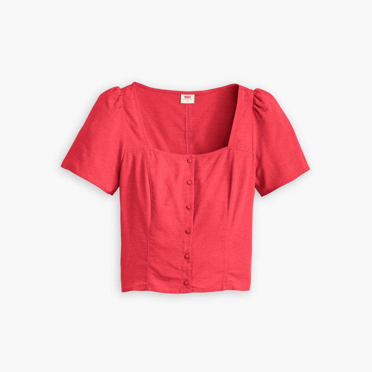 PASCALE SHORT SLEEVE BLOUSE - 1