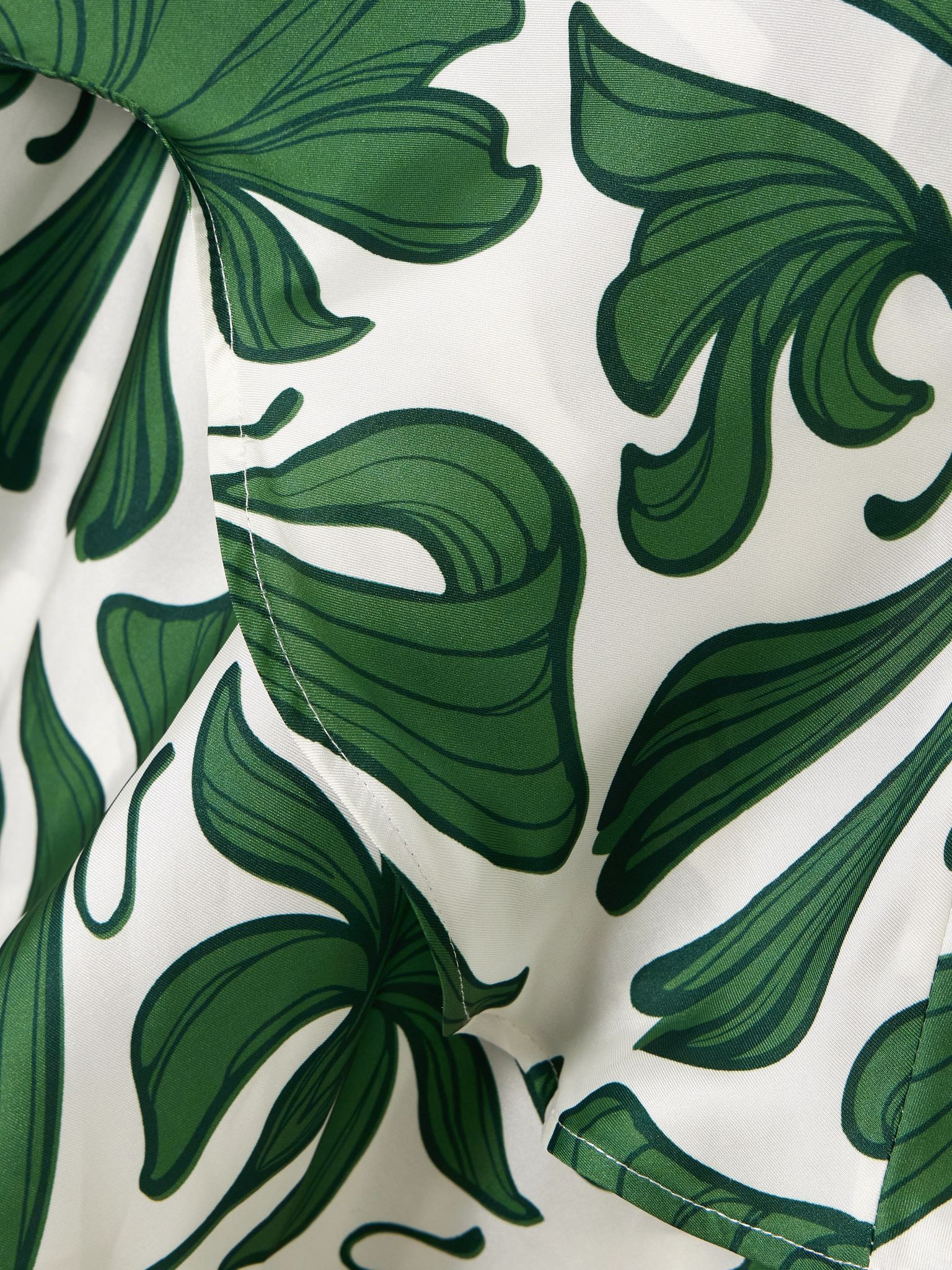 Arte Cubano tiered crepe maxi dress Green - 4