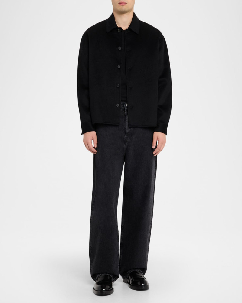 FRAME Men's Double-Face Wool Overshirt outlook