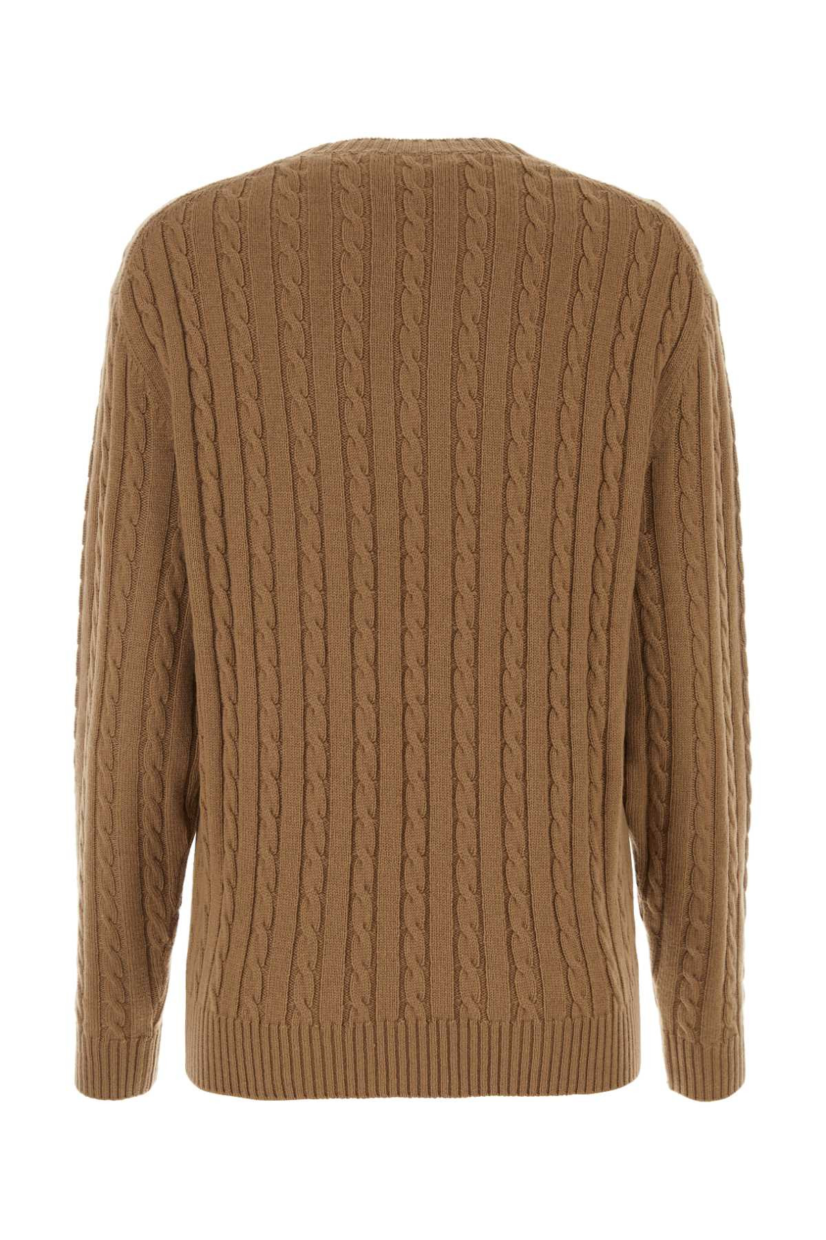 Prada Women Biscuit Cashmere Sweater - 2