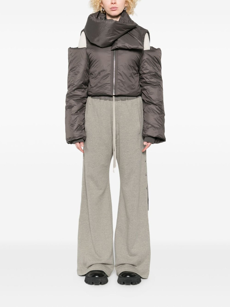 Rick Owens DRKSHDW zip-front cropped jacket outlook