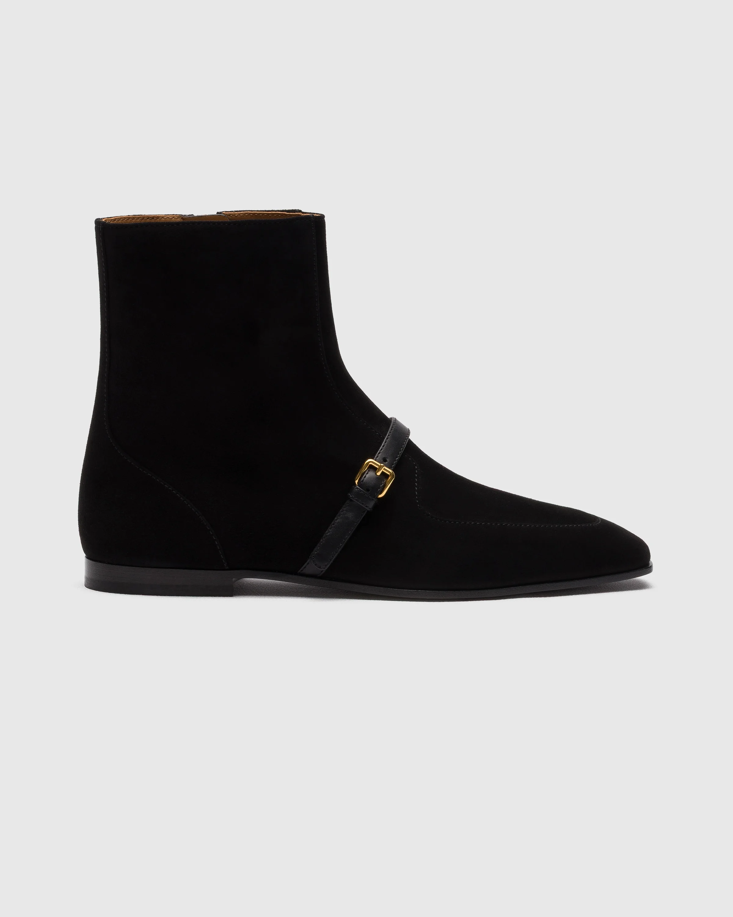 Suede Ankle Boot - 1