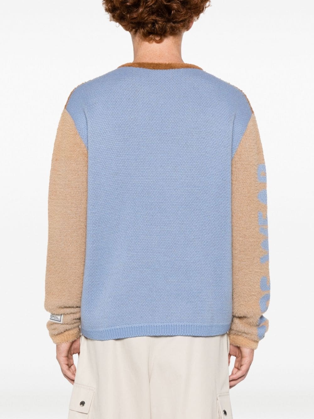 Wirdo Win Hairy jacquard jumper - 4