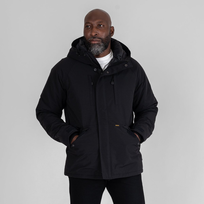 Iron Heart IHJ-138-BLK PrimaLoft® Gold x eVent® Mountain Parka - Black outlook