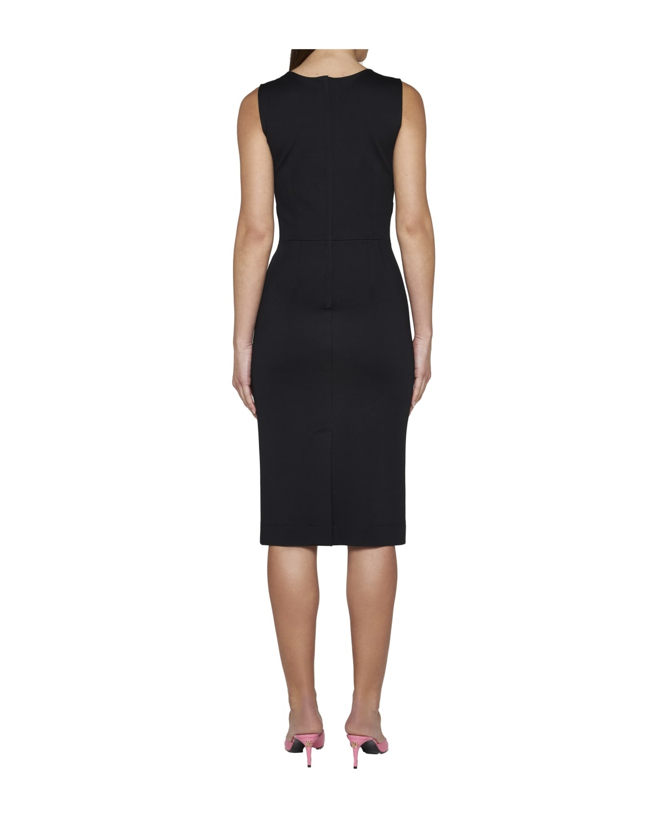 Sleeveless Midi Dress - 3