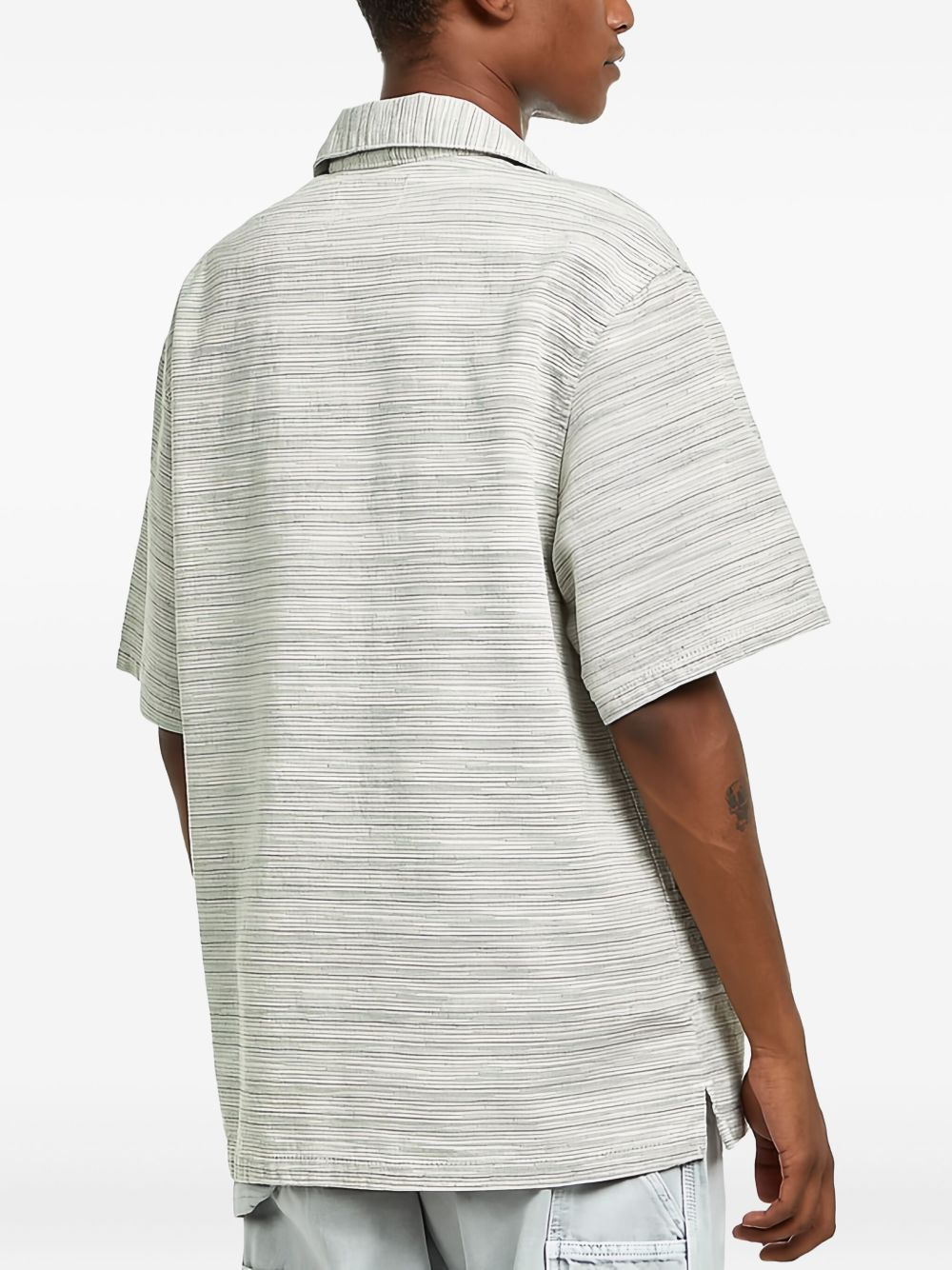 stripe pocket shirt - 2