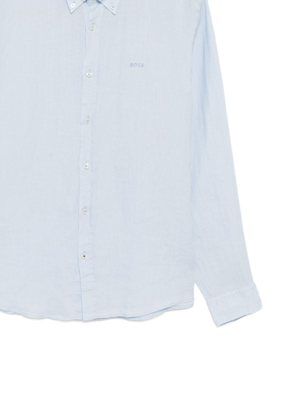 embroidered-logo shirt - 3