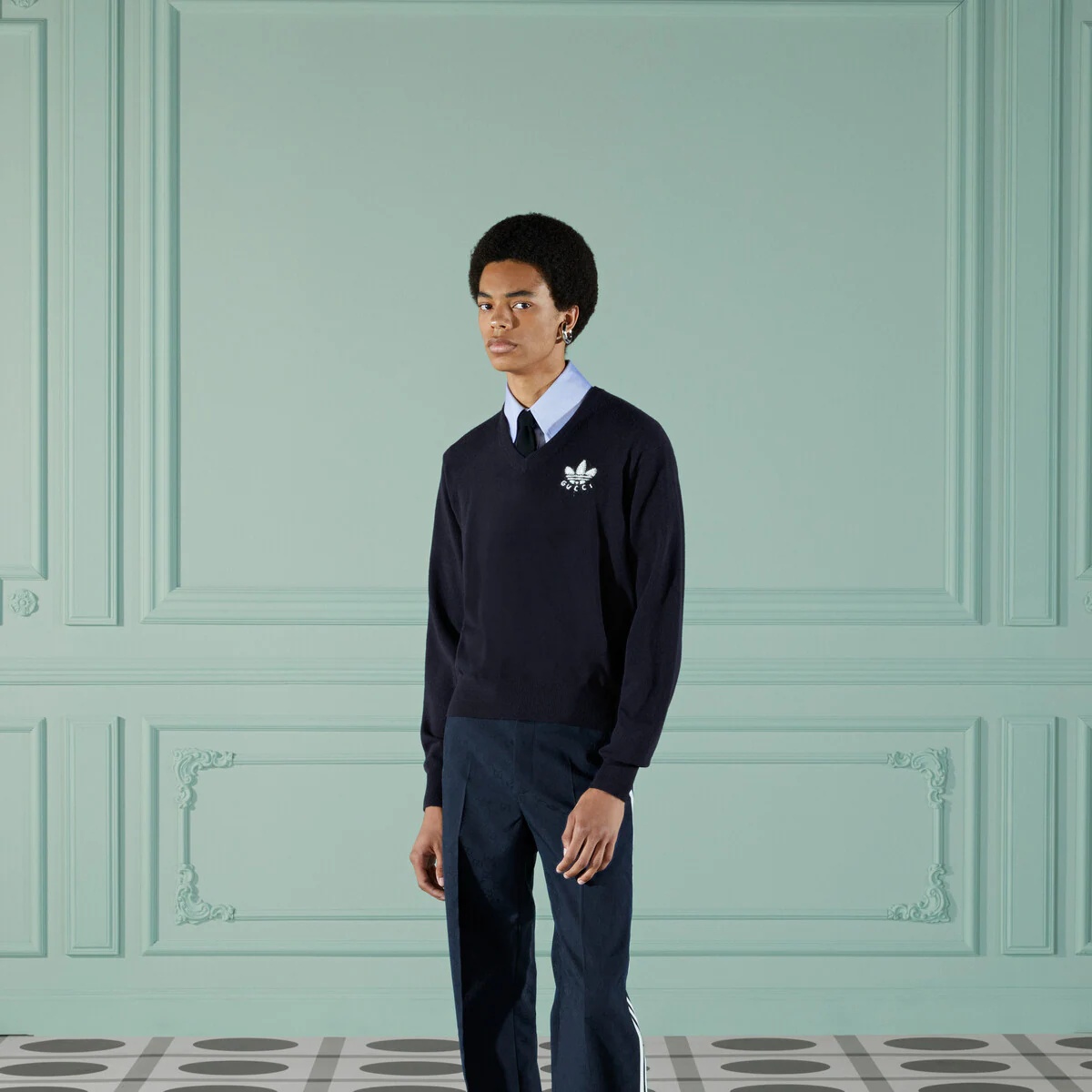 adidas x Gucci wool sweater - 7