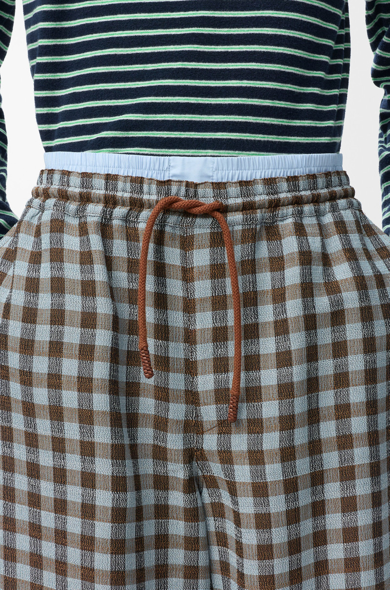 Shorts in viscose and linen blend 5