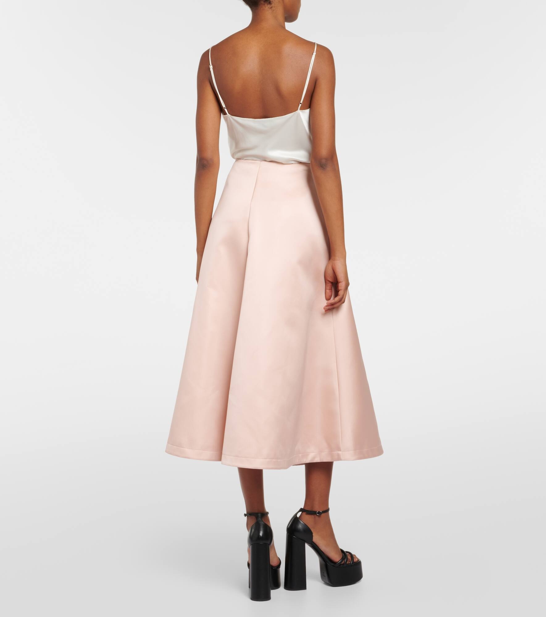 Varda satin midi skirt - 3