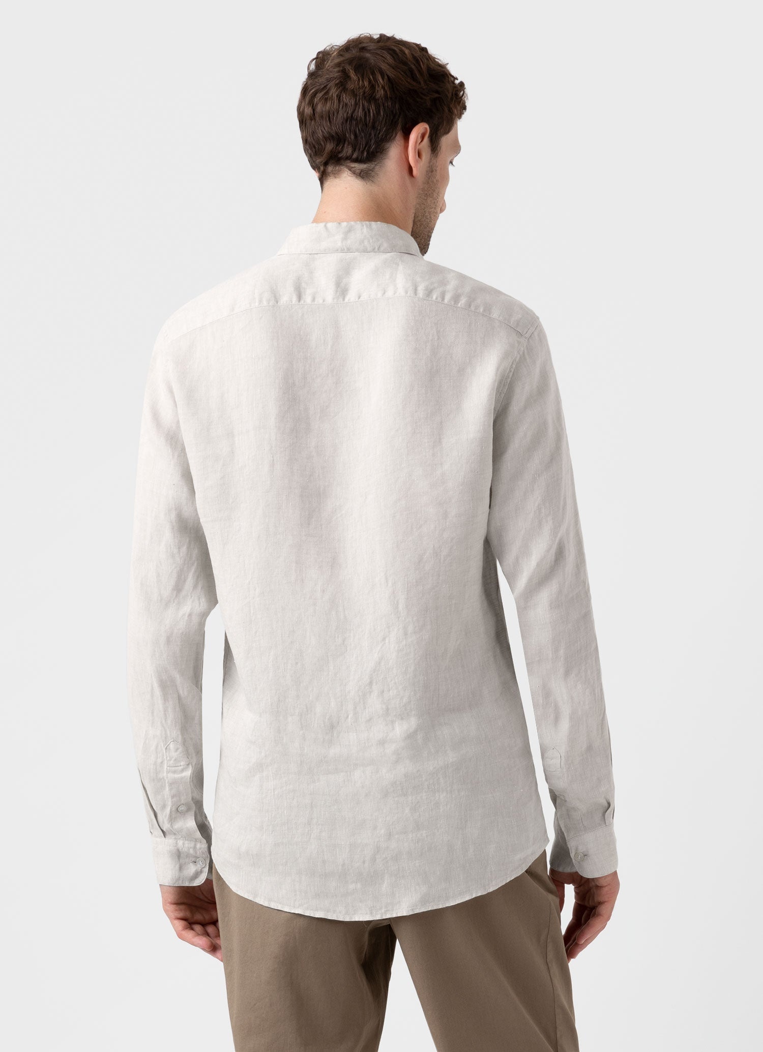 Linen Long Sleeve Shirt - 4