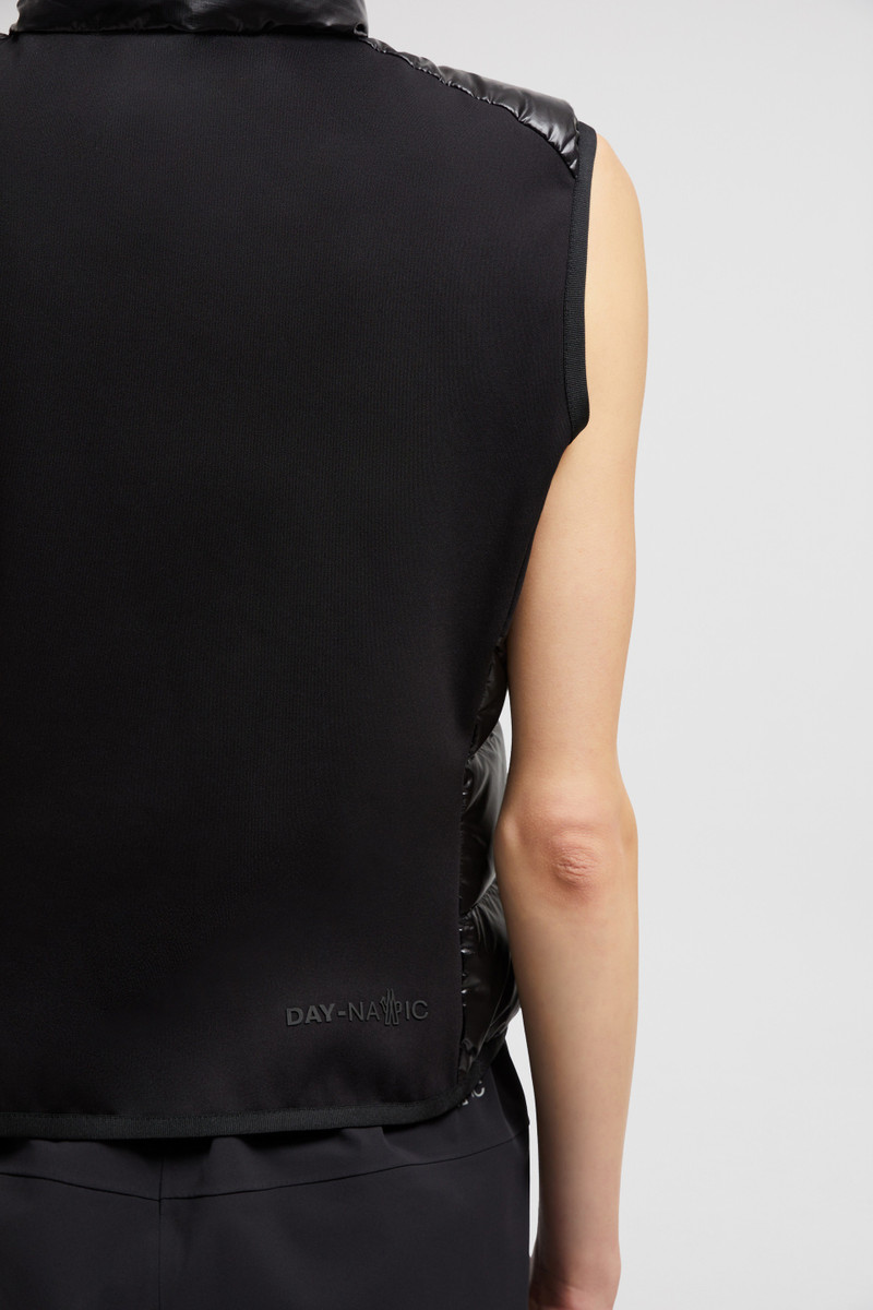 Padded Zip-Up Jersey Vest 8