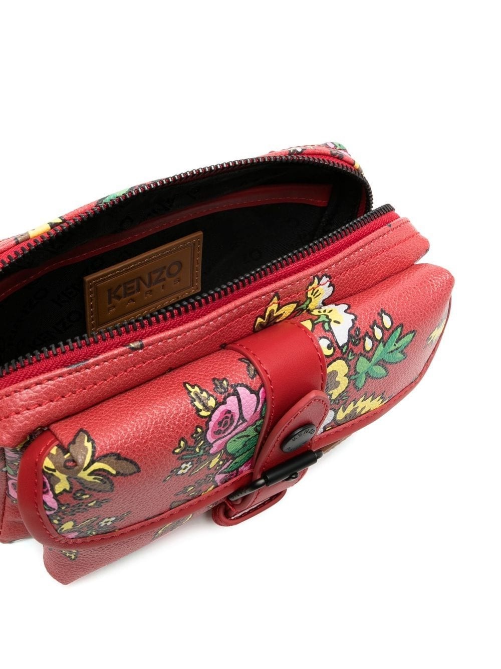 floral satchel bag - 5