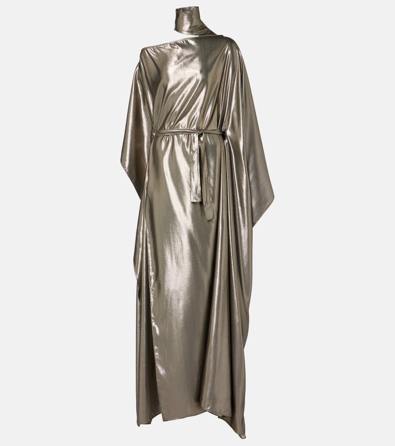 Taylor Seventies silk-blend lamé kaftan 1