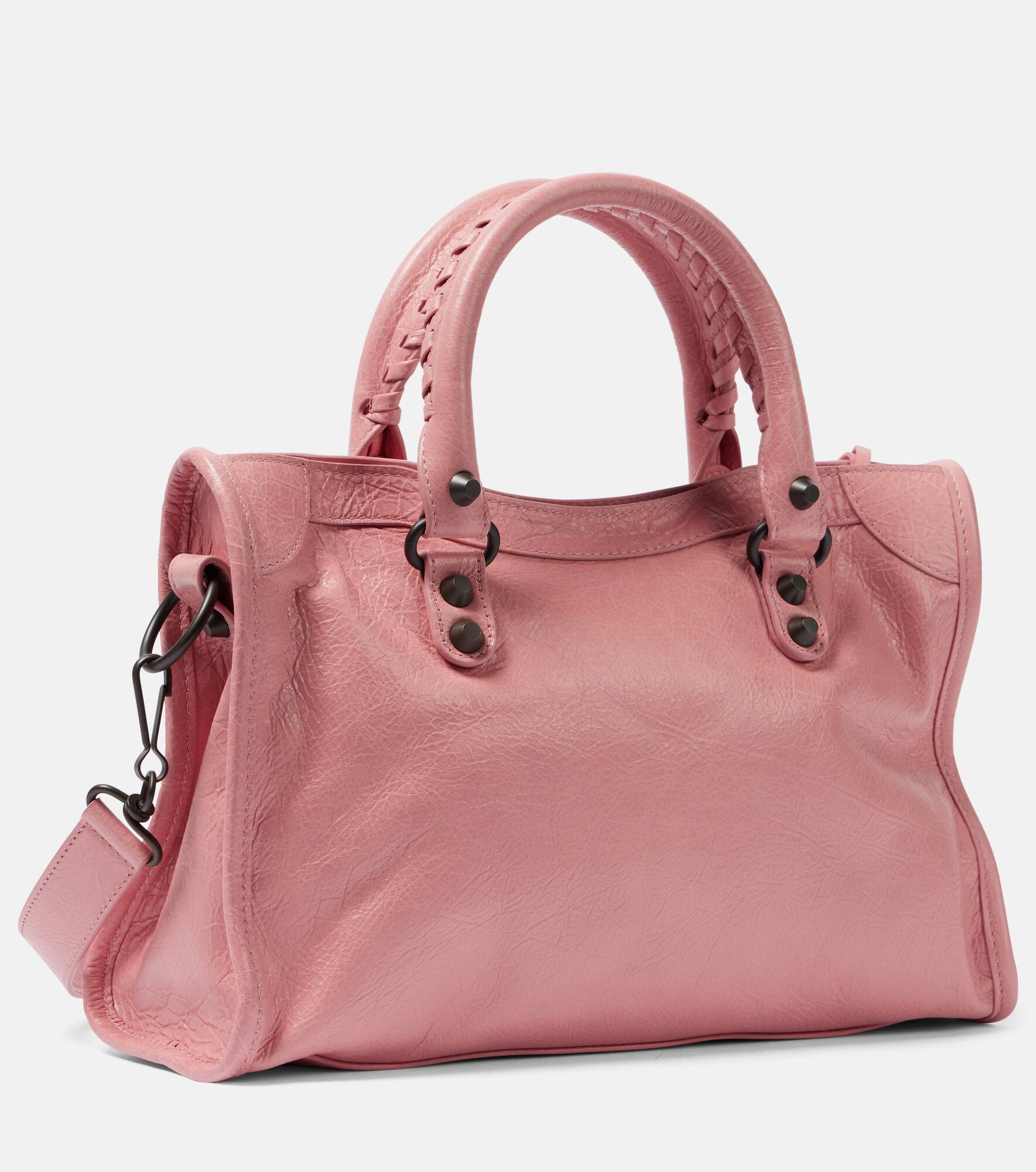 Le City Small leather tote bag - 4