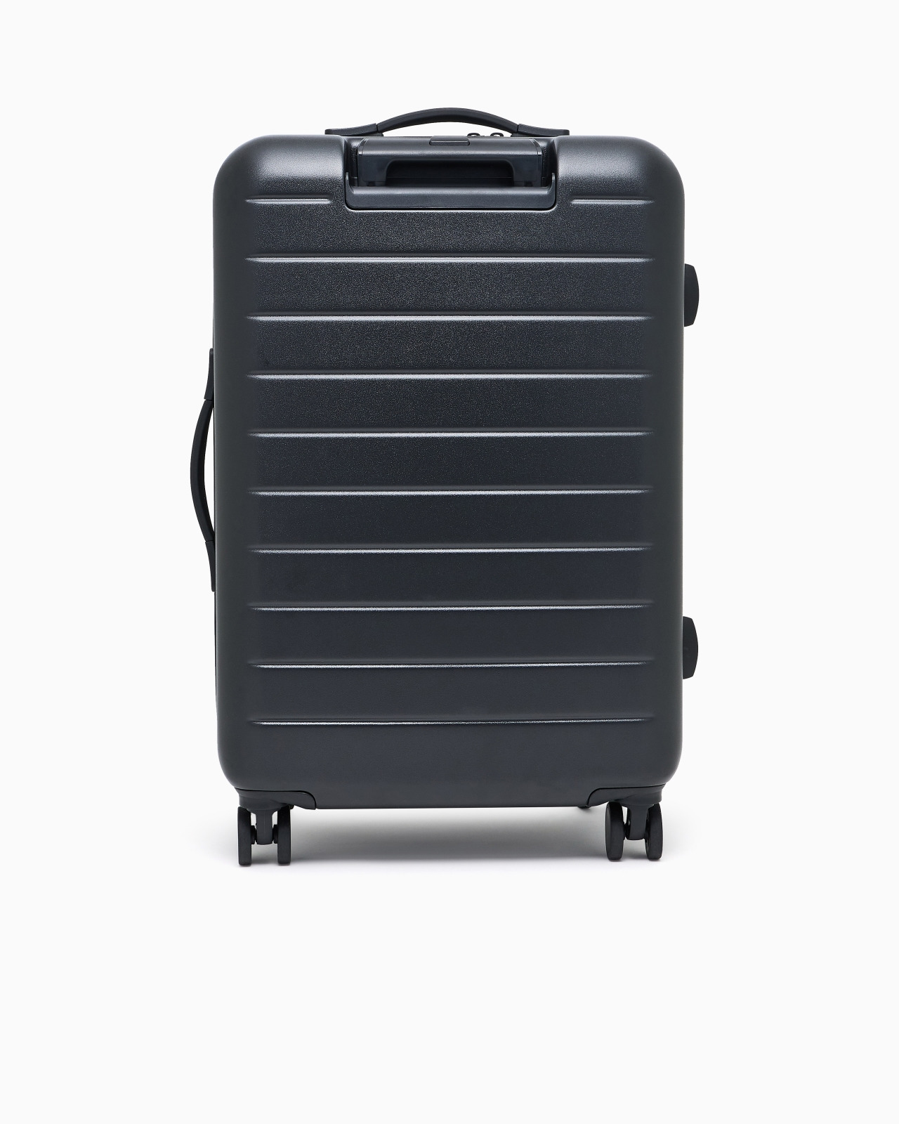 ASV ABS MEDIUM CARRY-ON BAG WITH REGENERATED SAFFIANO DETAIL AND EAGLE PLATE - 3