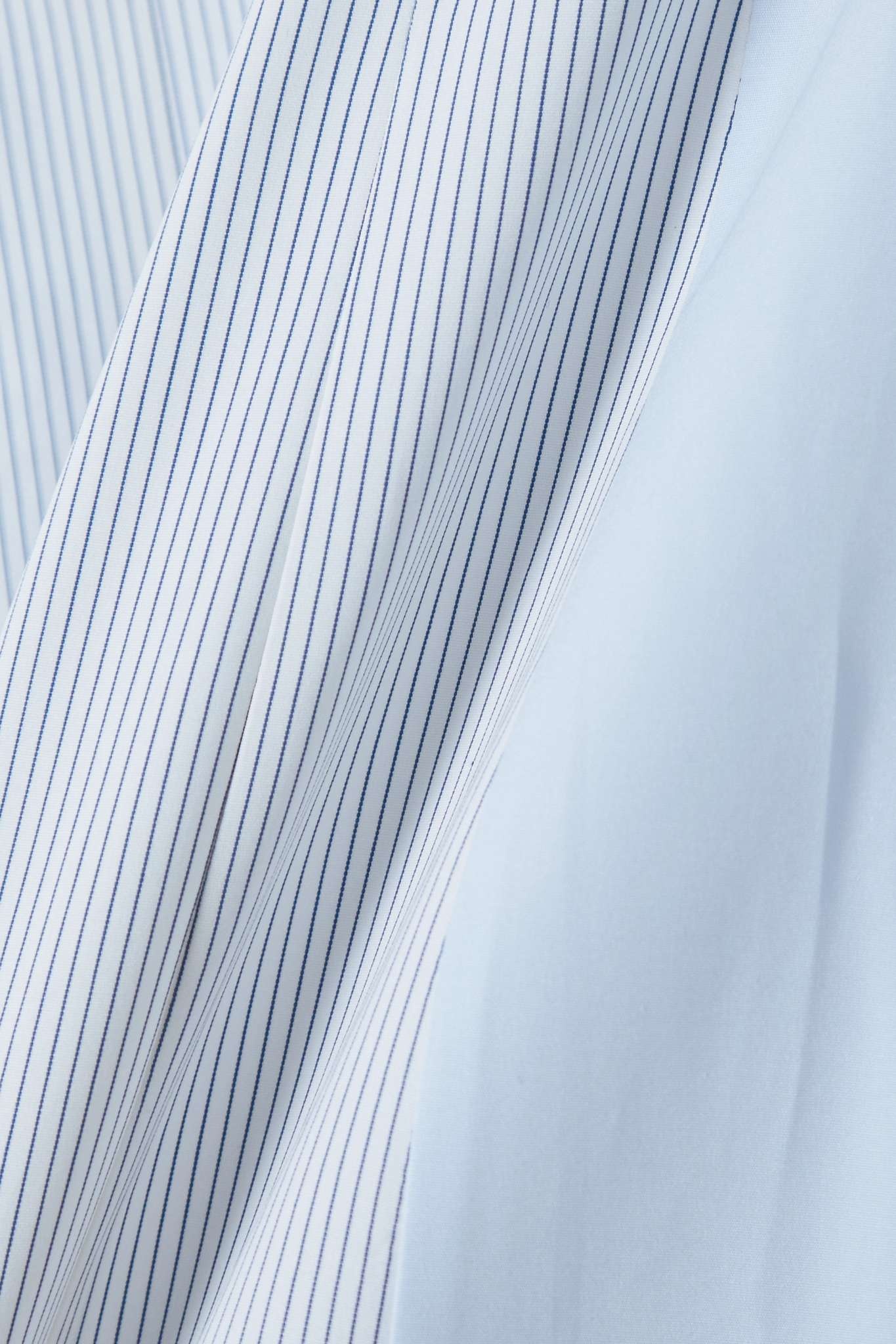 Pinstriped cotton shirt dress - 4
