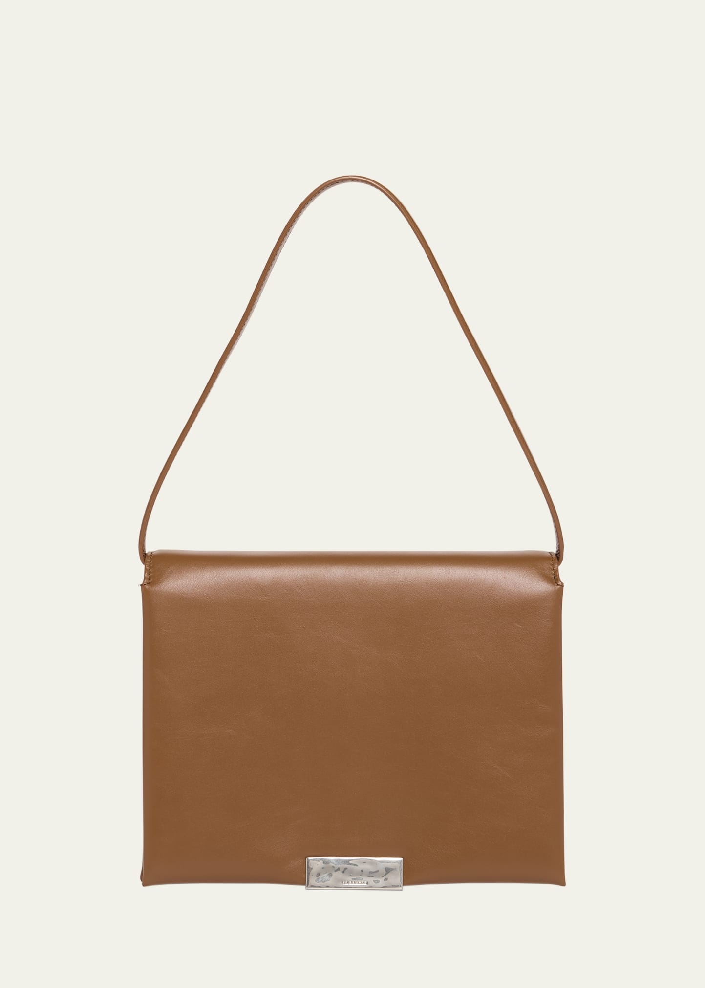 Carnet Medium Flap Calfskin Shoulder Bag - 1