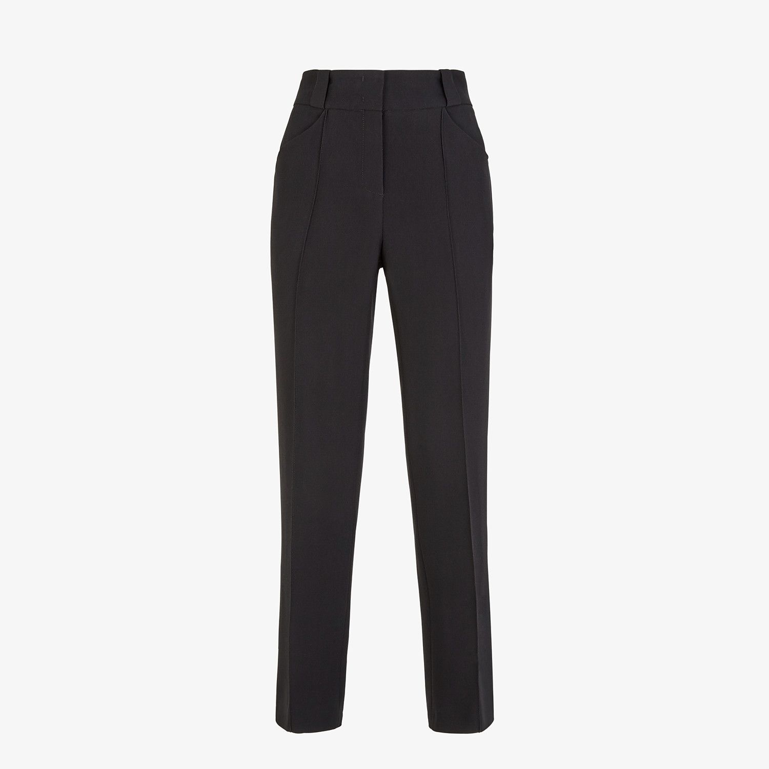 Black viscose pants - 1