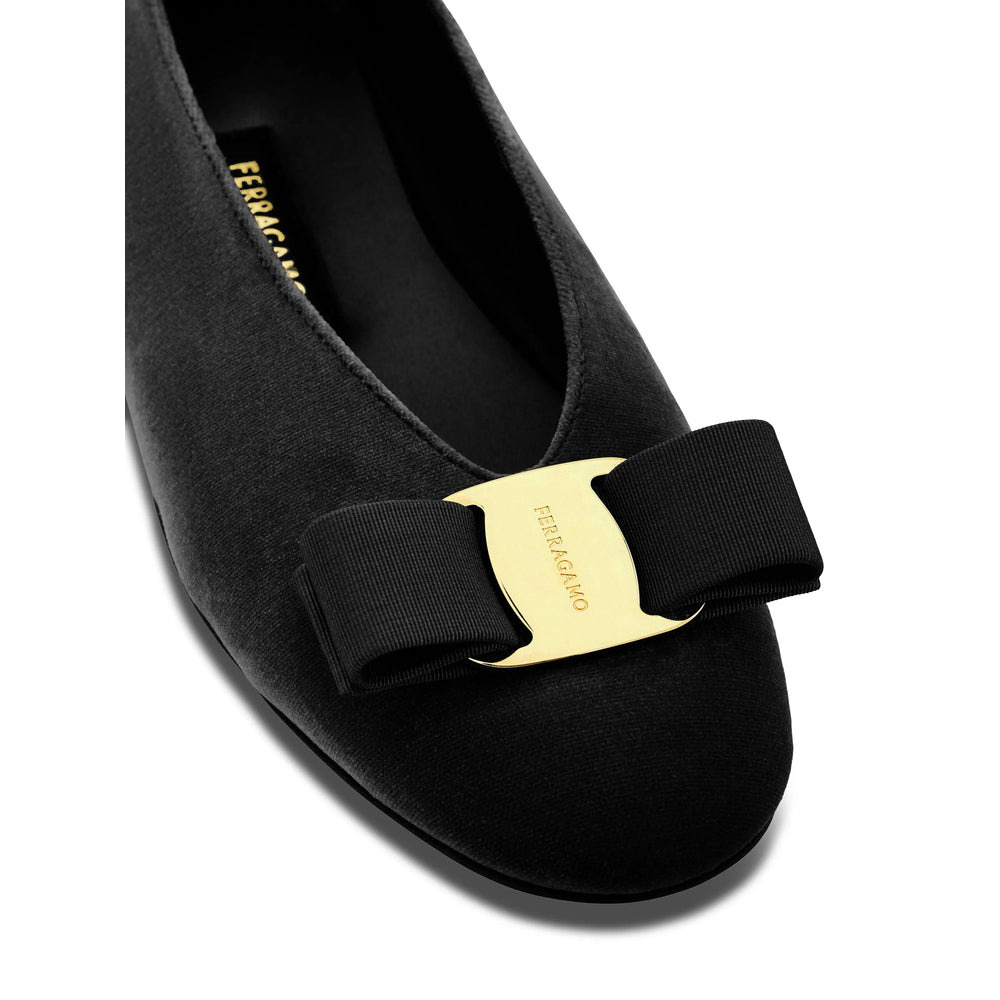 Ferragamo Black Ballet Flats Women - 4