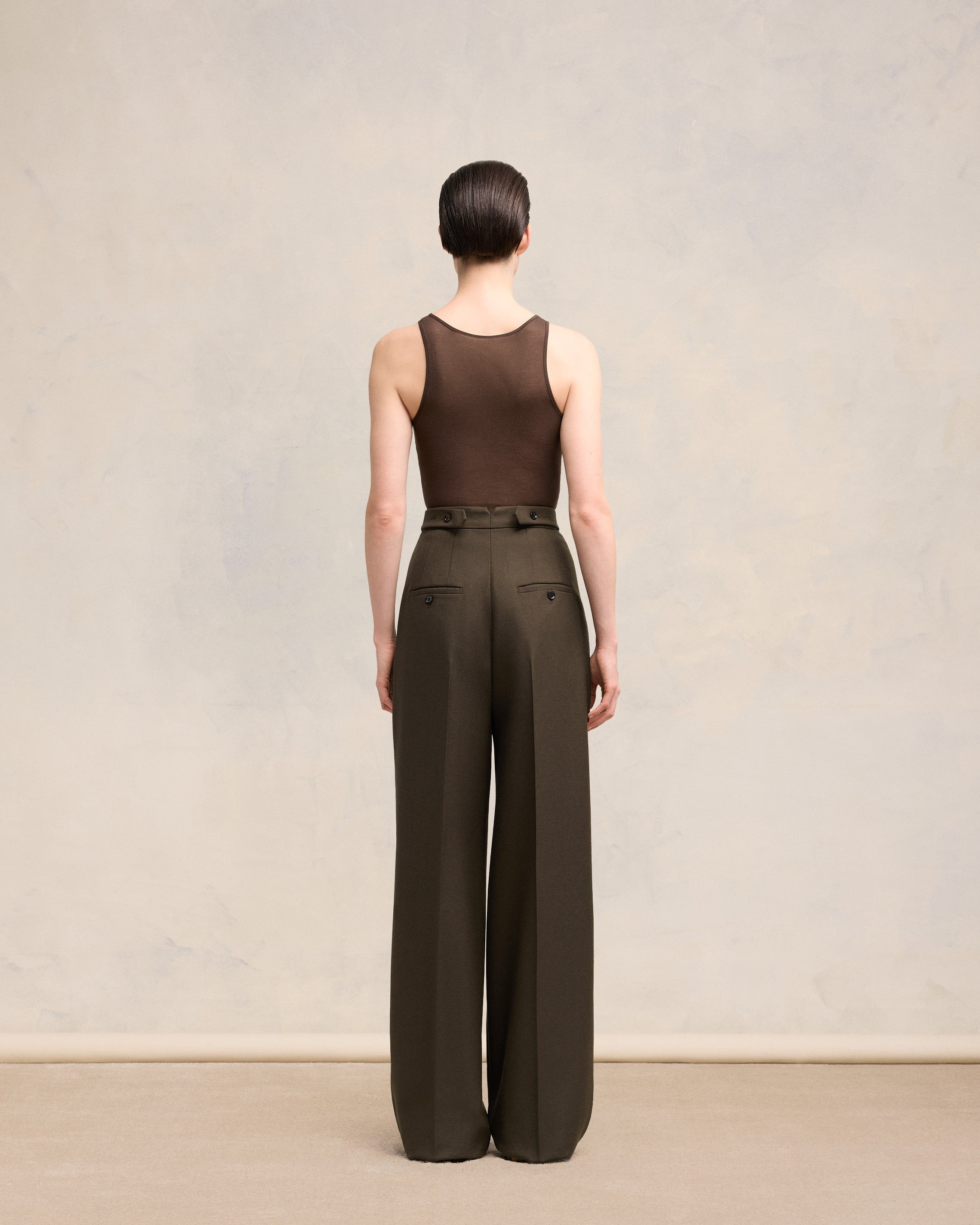 HIGH WAIST LARGE TROUSERS - 4