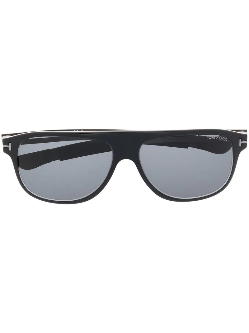 square-frame straight sunglasses 1