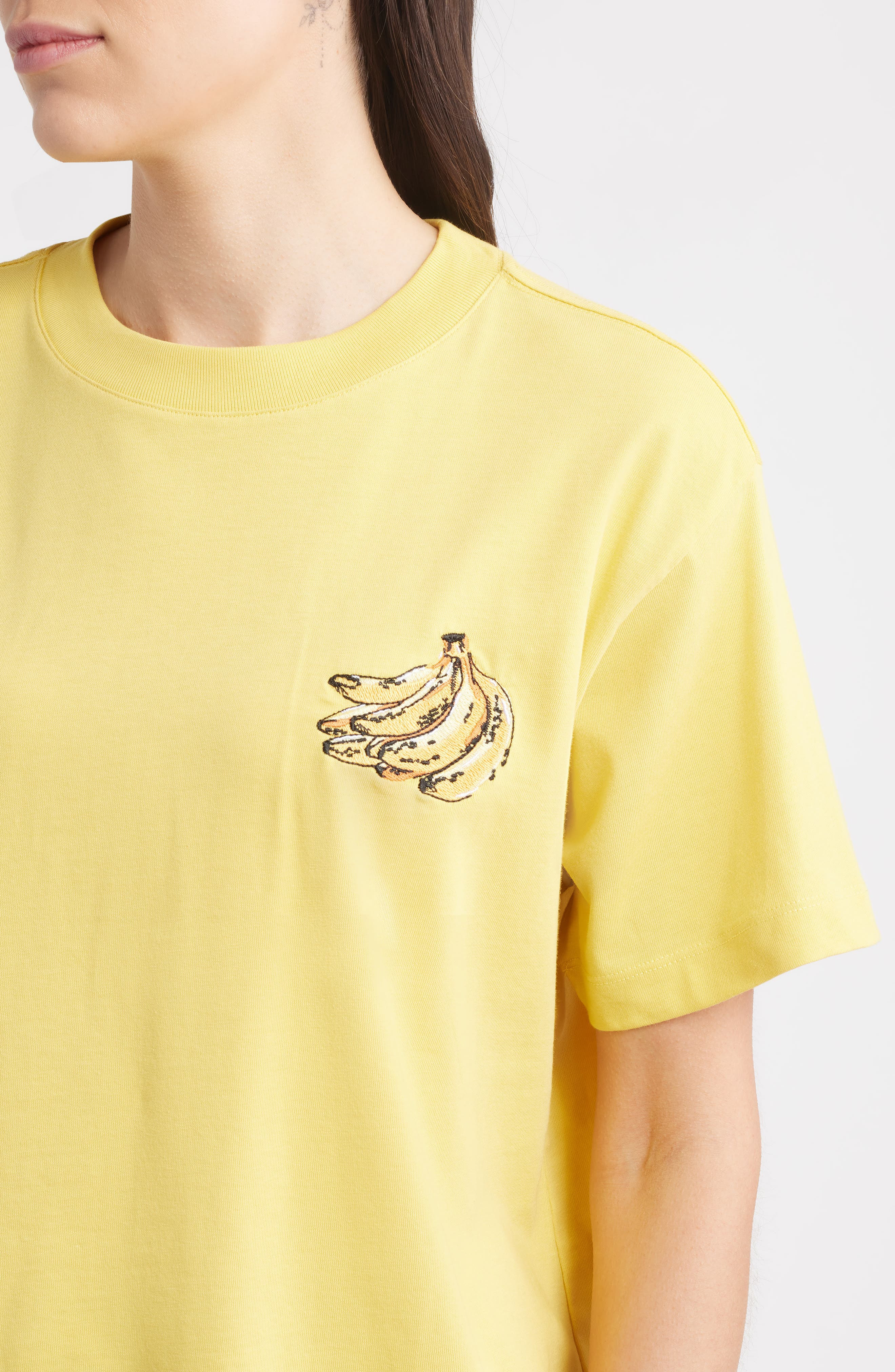 FARM Rio Tropical Bananas Cotton Graphic T-Shirt in Yellow at Nordstrom - 4