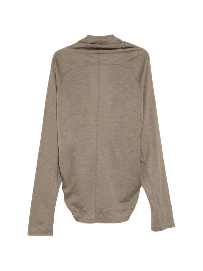 Julius draped panelled cardigan outlook