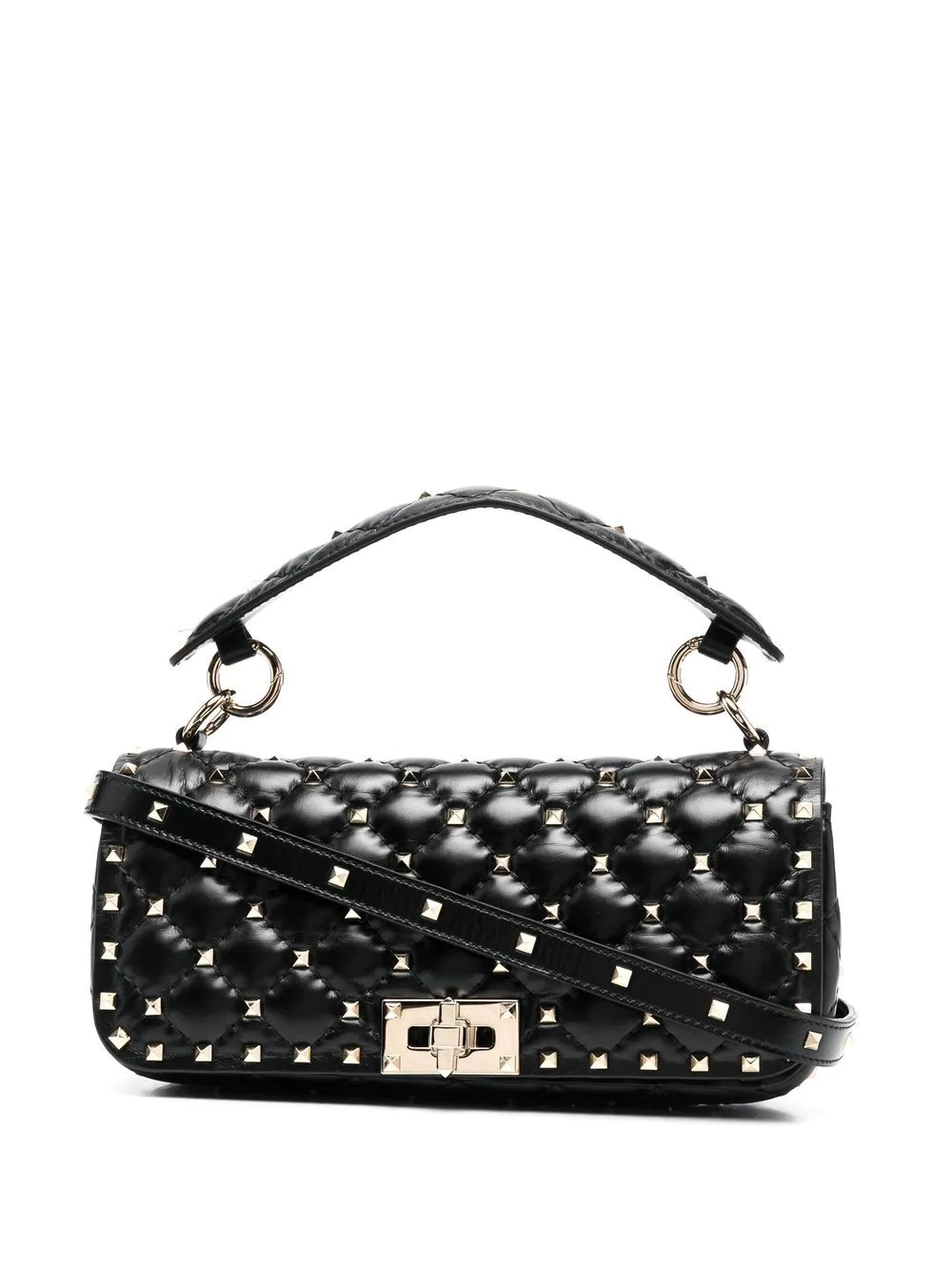 Rockstud-embellished shoulder bag - 6