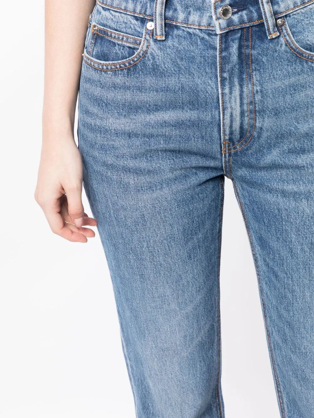 OG High-Rise Stovepipe Jean In Denim - 5