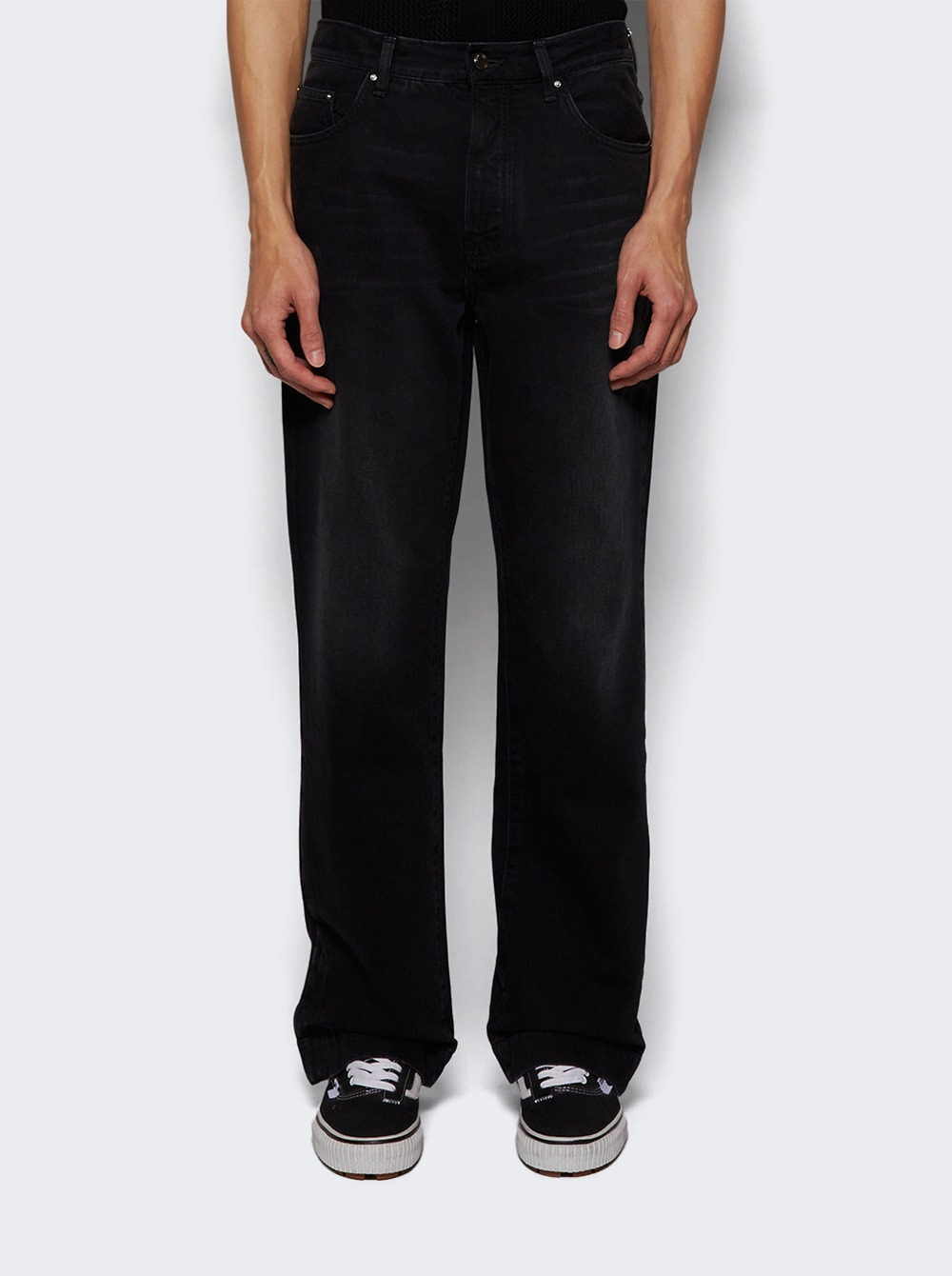 Straight Flare Jean Vintage Black - 2