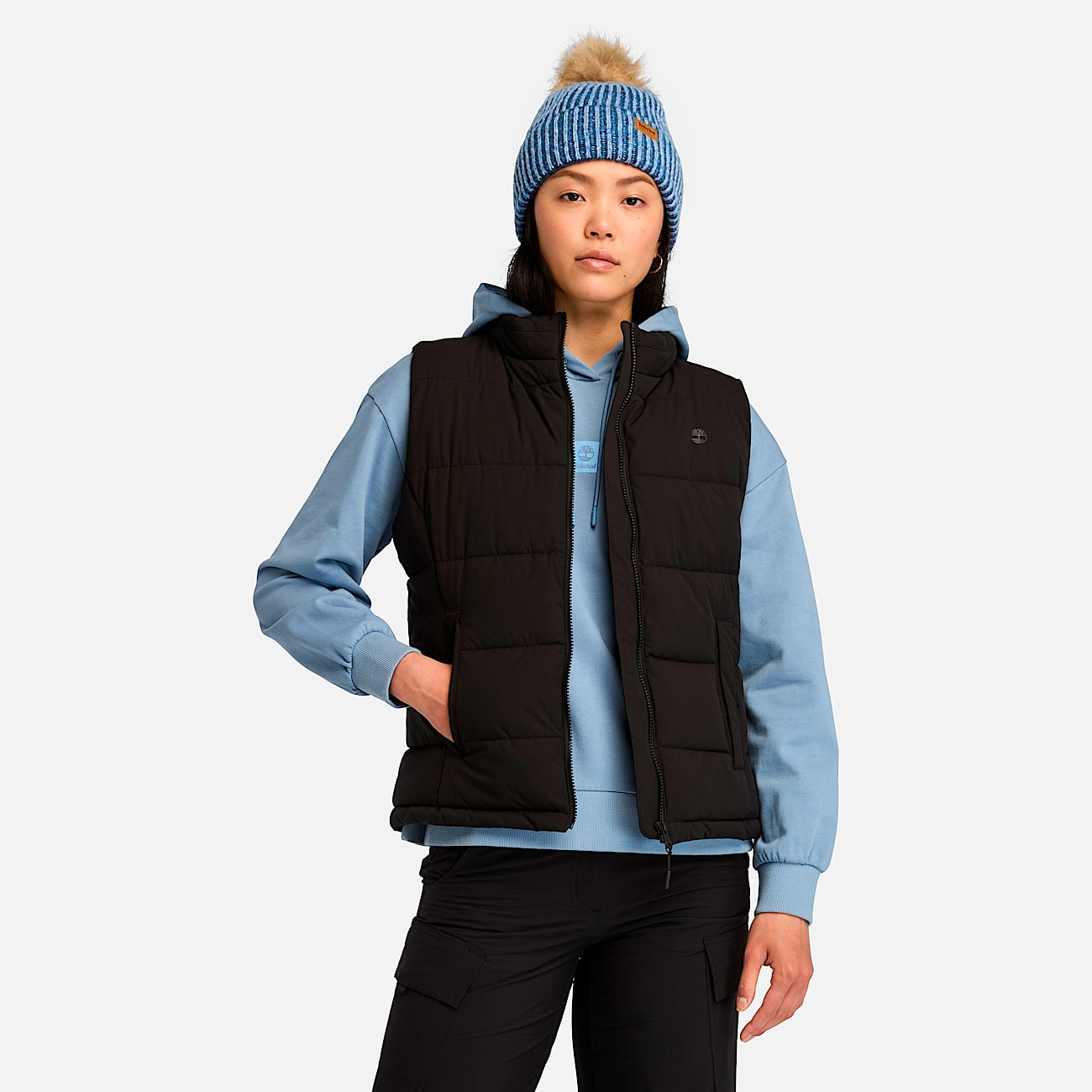 Women's Water-Repellent Puffer Vest - 2