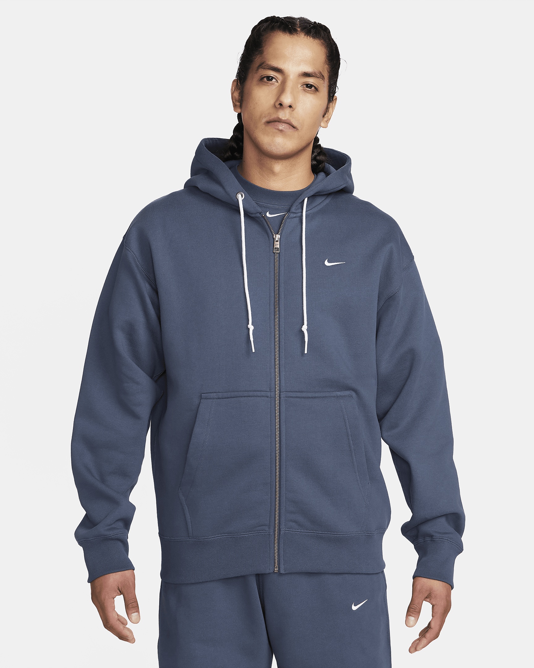 Nike Solo Swoosh Men's Full-Zip Hoodie - 1