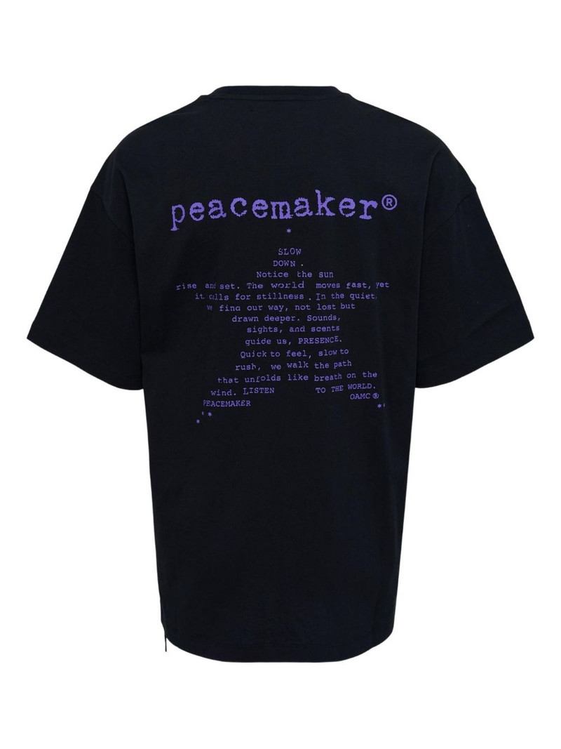 OAMC Peacemaker photograph-print T-shirt outlook