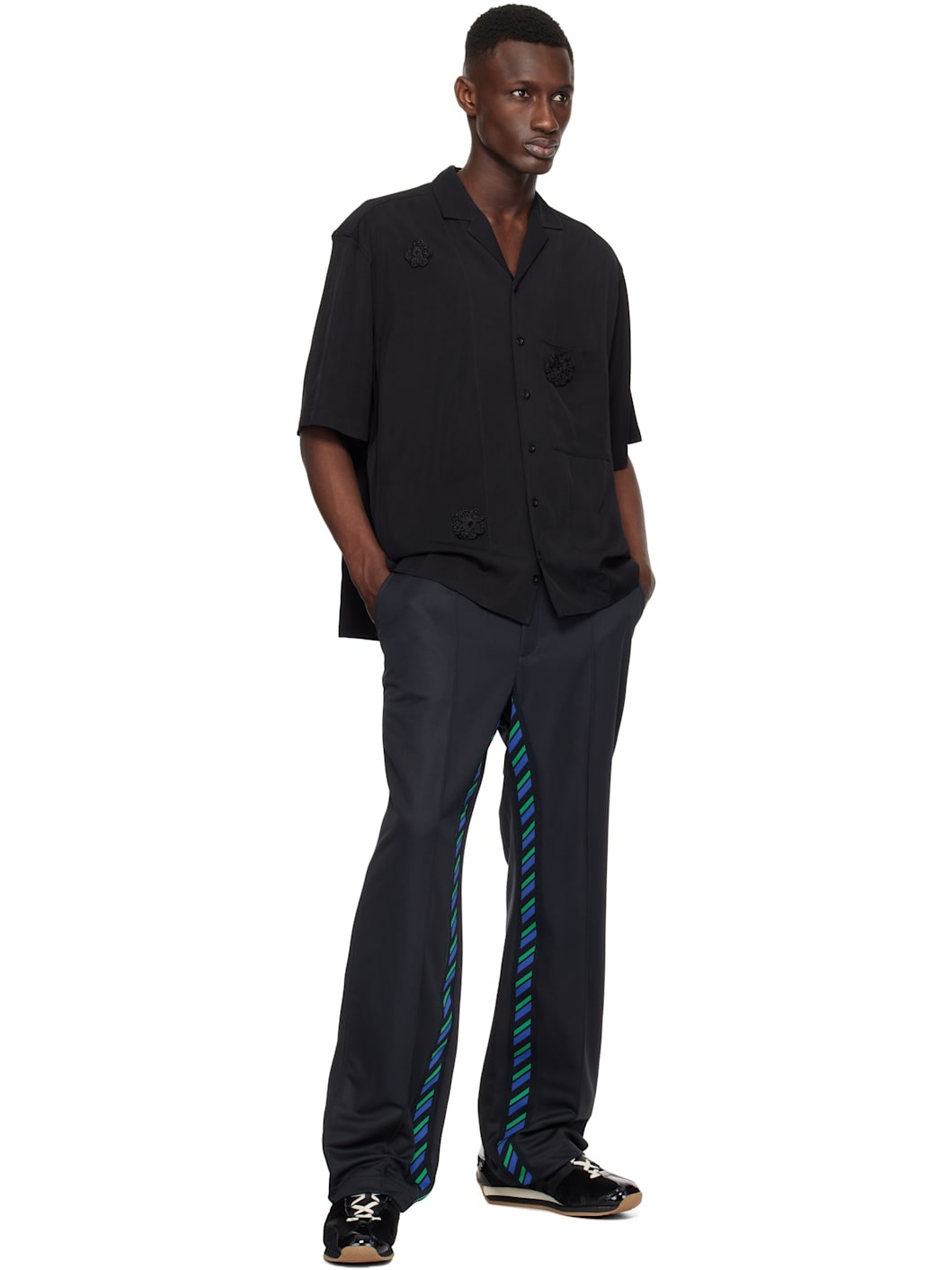 Black Daisy S/S Box Shirt - 4