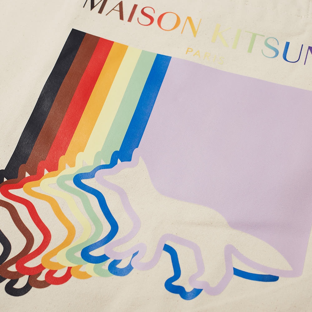 Maison Kitsuné x Trevor Project Fox Flag Classic Tote - 2