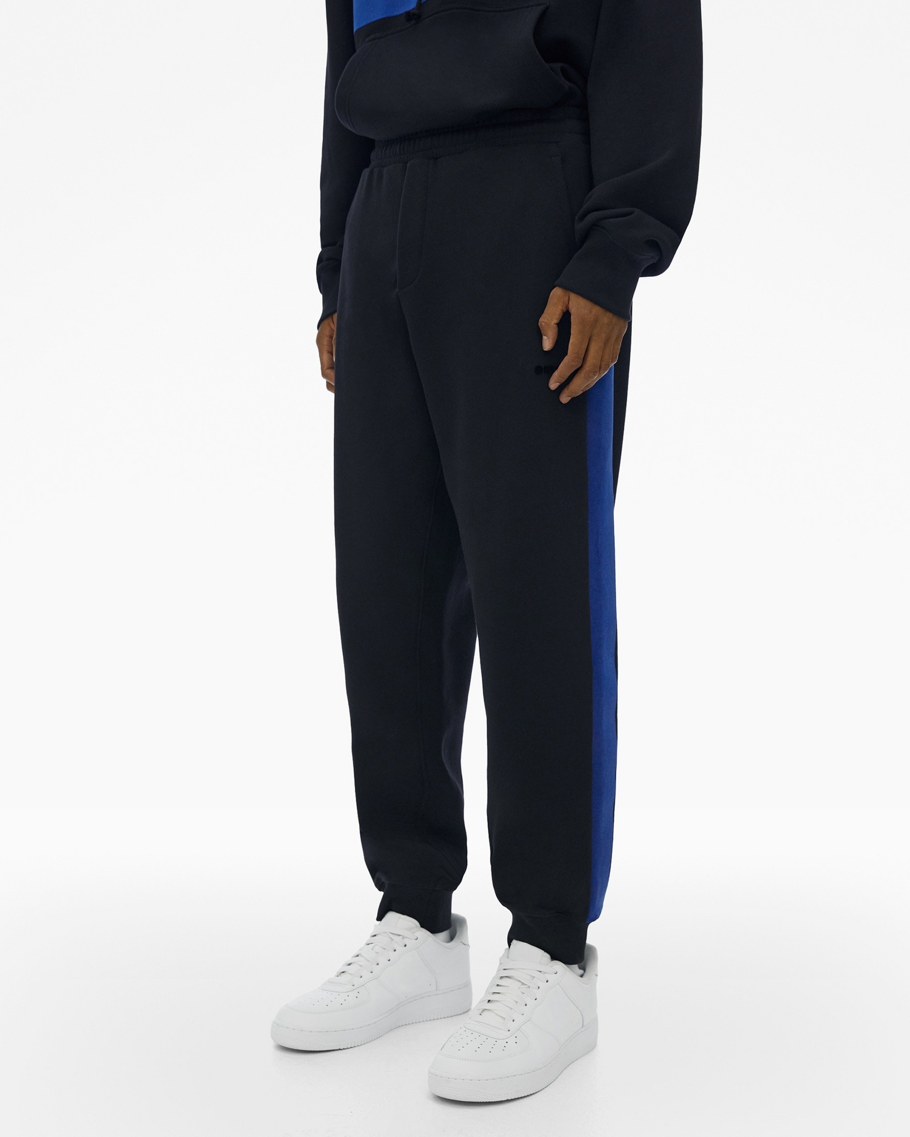 FLOCKED LOGO JOGGER - 5