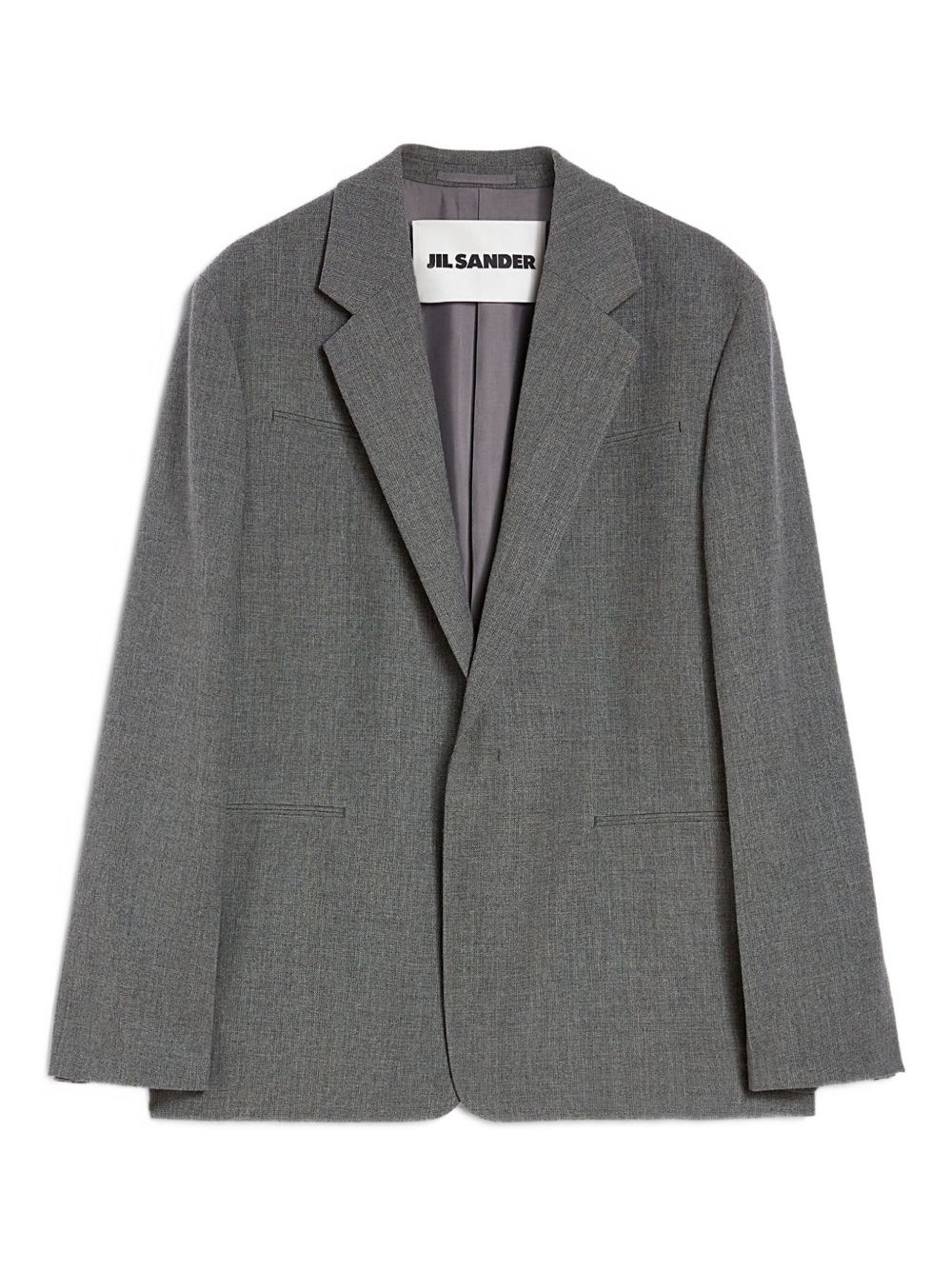 wool blazer - 6