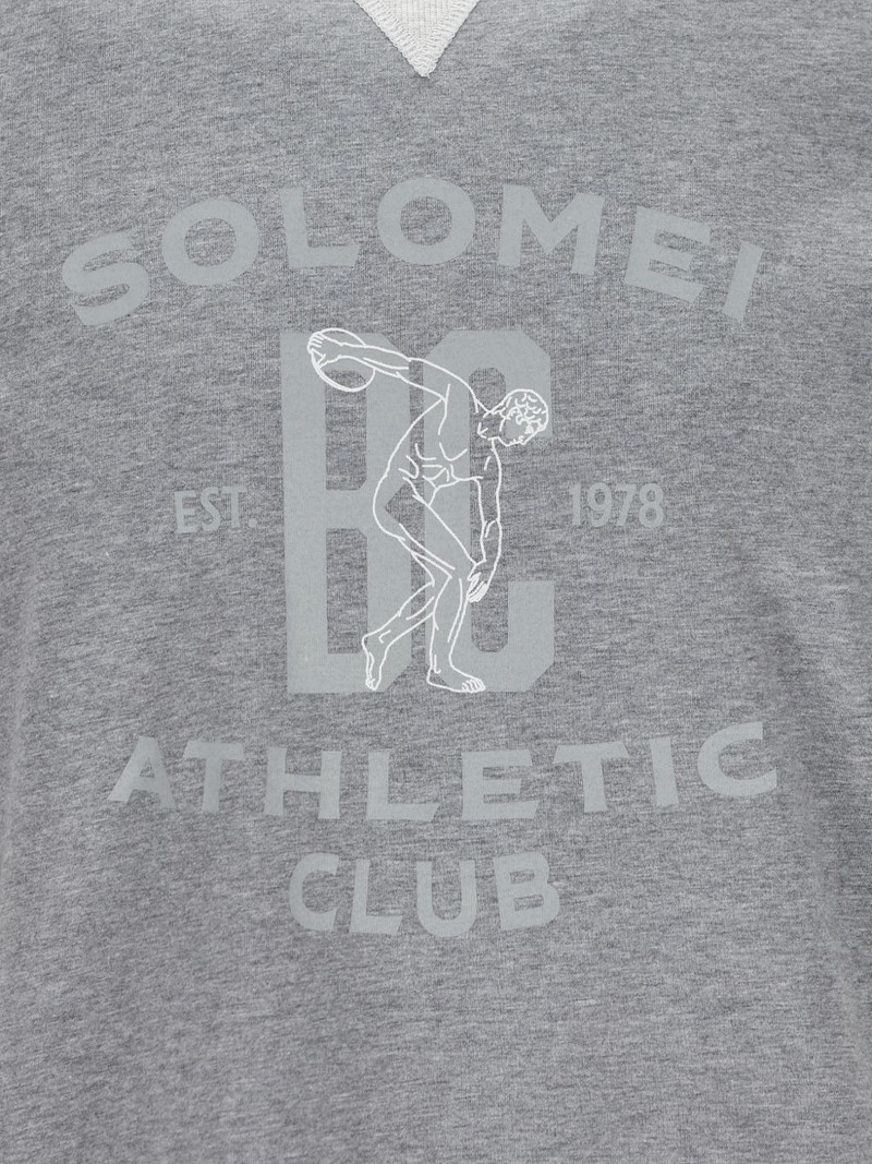slogan-print T-shirt 3