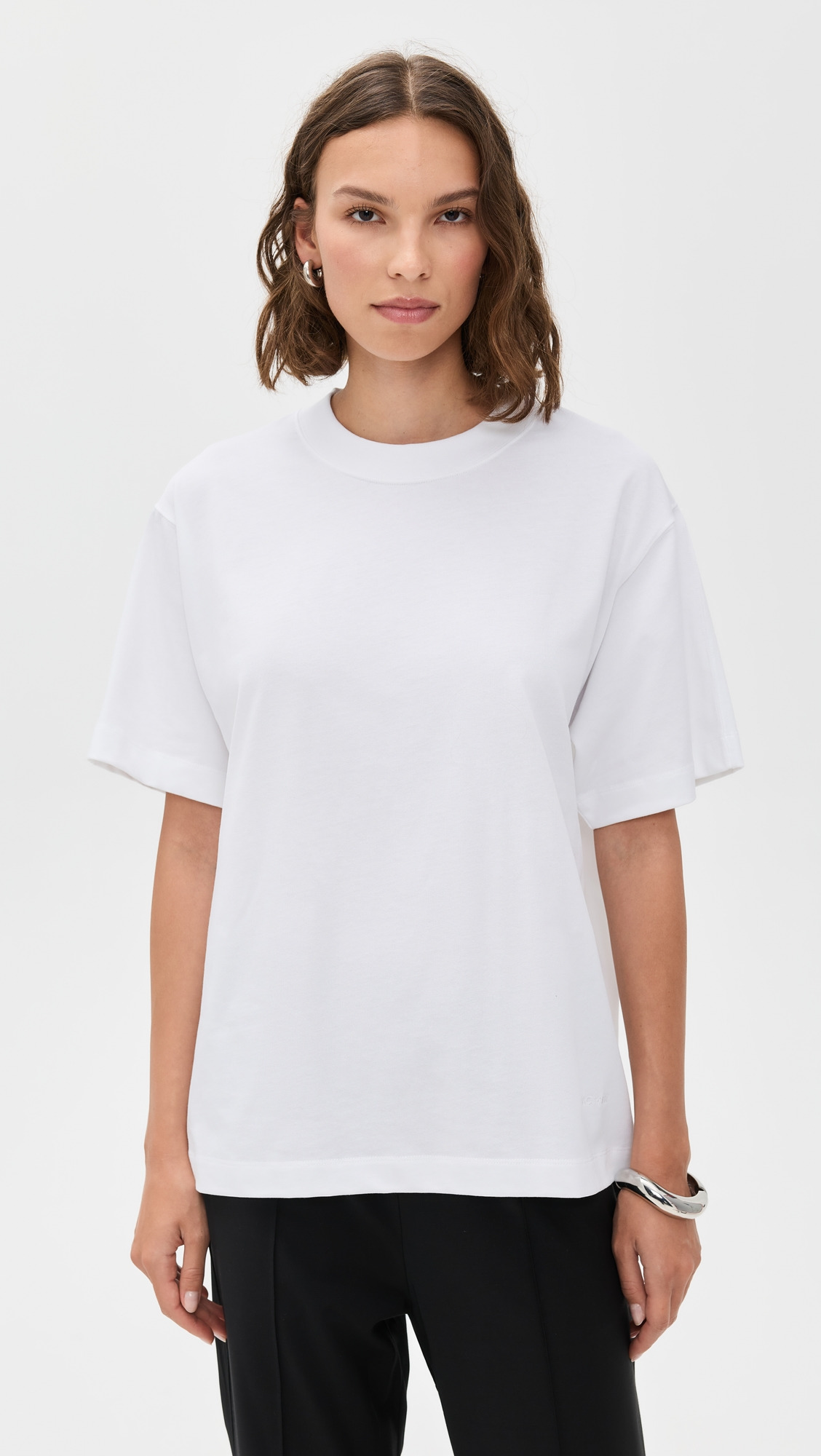 Oversized Cotton Tee - 6
