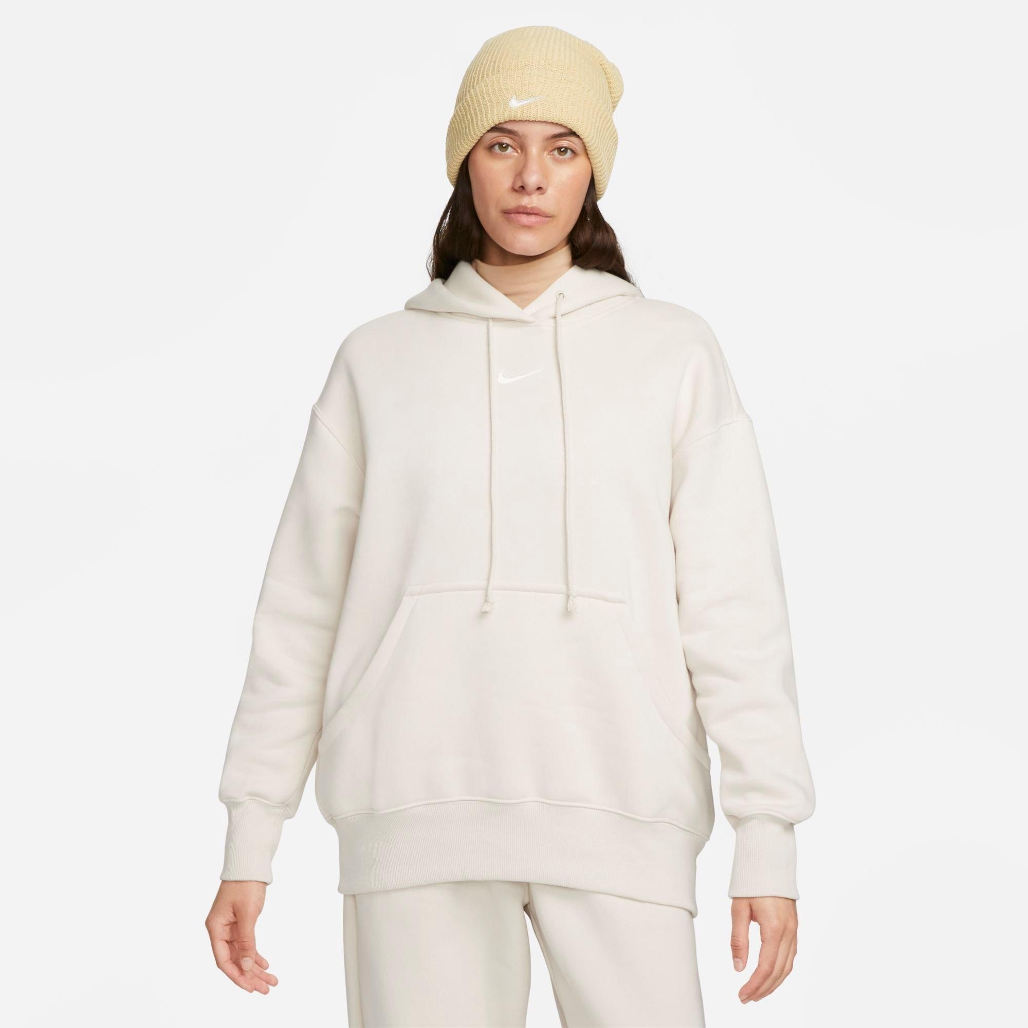 WOMEN'S NIKE SPORTSWEAR PHOENIX FLEECE OVERSIZED PULLOVER HOODIE - 1